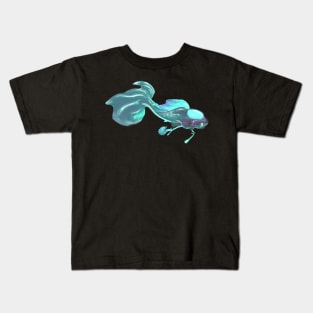 futuristic fish Kids T-Shirt